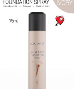 Alix Avien Bacak Fondöteni Fair Ivory Bronzlaştırıcı Etkili Çatlak Ve Görünümü Önleyici Sprey Çorap 75 ml