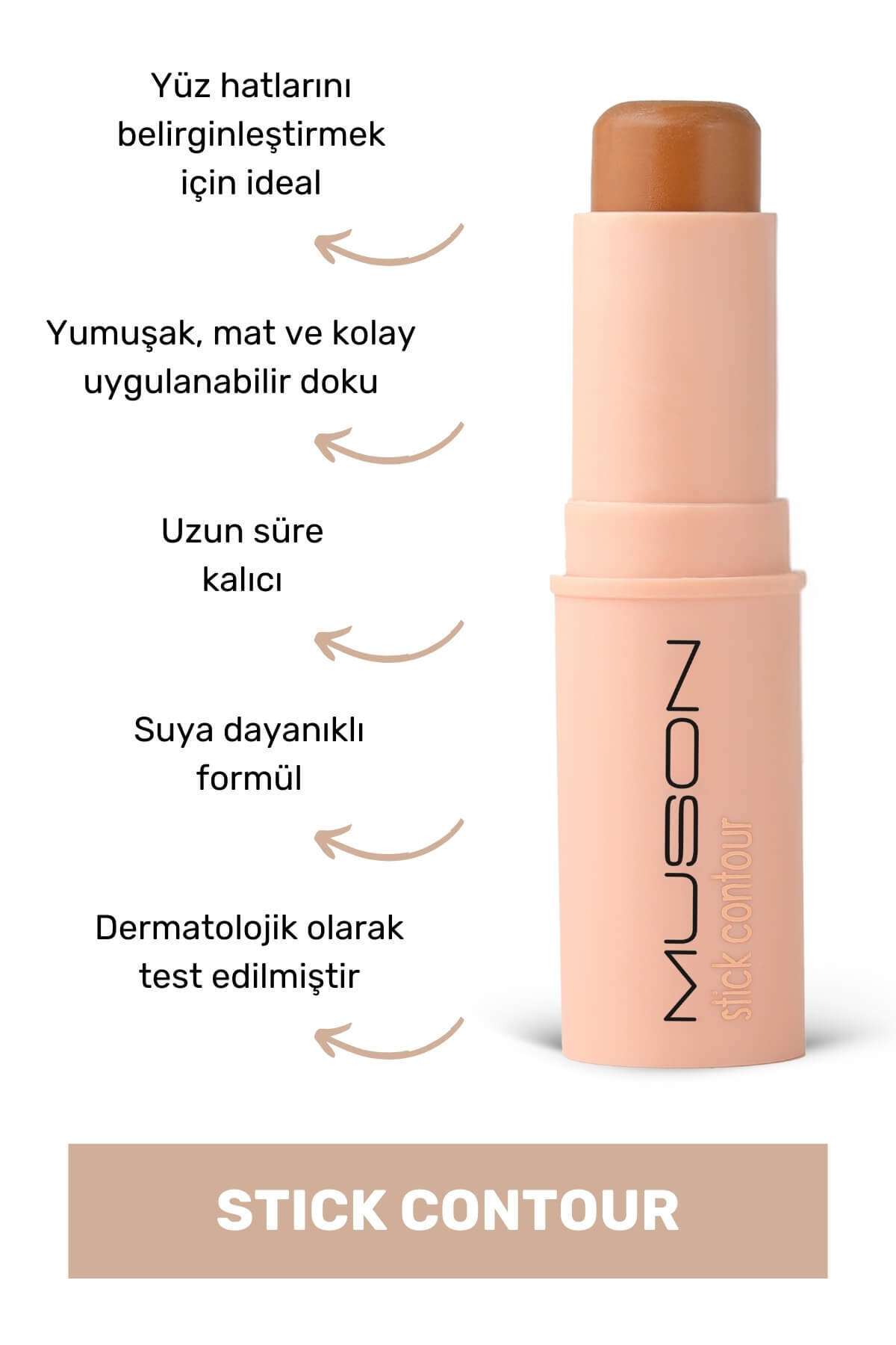 Muson Stick Contour 8,5 G - Dark