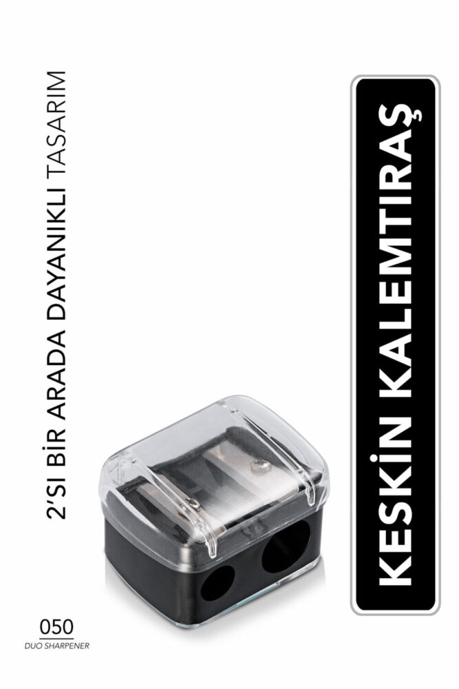 Flormar Ikili Kalemtıraş - Duo Sharpener - 050 - 8690604598601