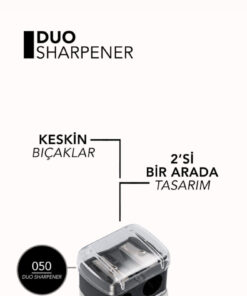 Flormar Ikili Kalemtıraş - Duo Sharpener - 050 - 8690604598601 - Görsel 3