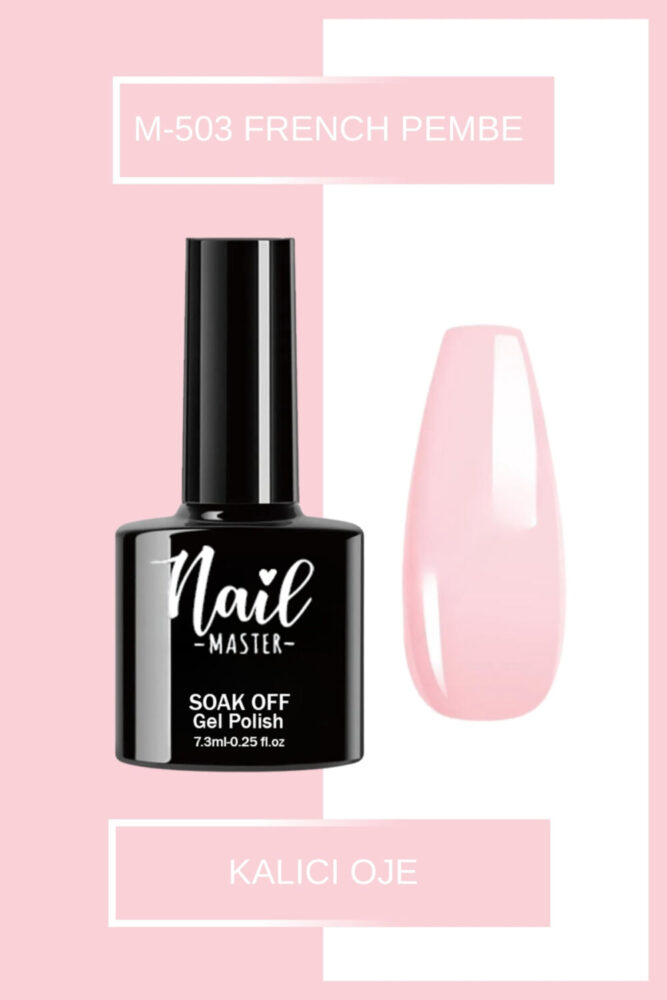 Nail Master M503 Kalıcı Oje 7,3ml French Pembesi