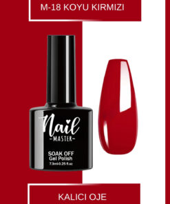 Nail Master M18 Kalıcı Oje 7,3ml Koyu Kırmızı