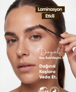 Alternative view of Arifoğlu Doğal Kaş Sabitleyici, Renksiz, Kalıcı Bakım, Şekillendirici, Biotin, Keratin ve Argan Yağı 50 Ml