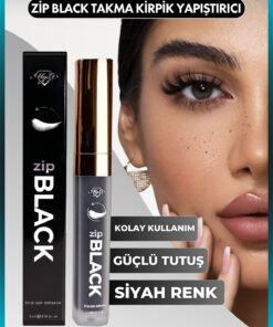 Magic Lash Zip Black Ultra Güçlü Siyah Ekspres Volume Takma Kirpik Yapıştırıcı Mükemmel Kalıcılık