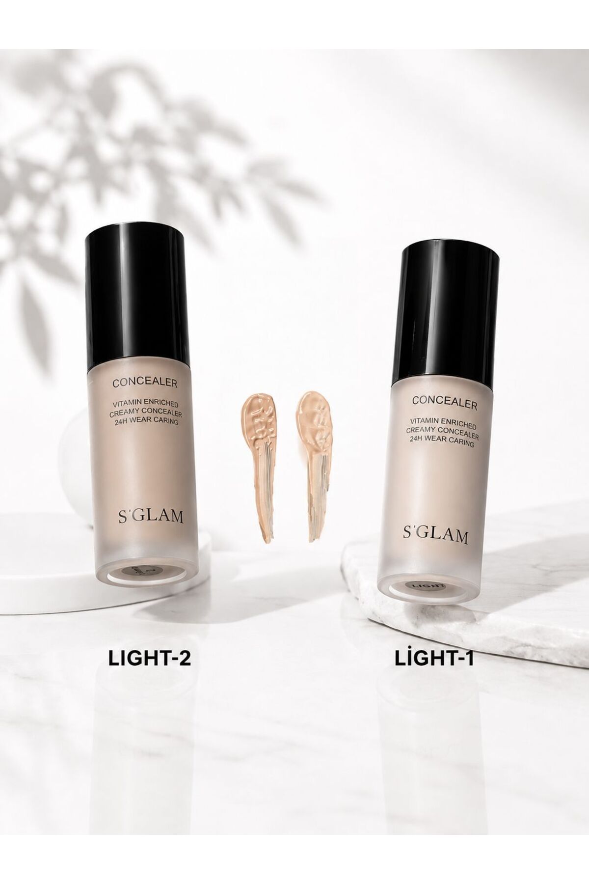 S'GLAM Perfect Cover Concealer–LIGHT 1 - Görsel 3