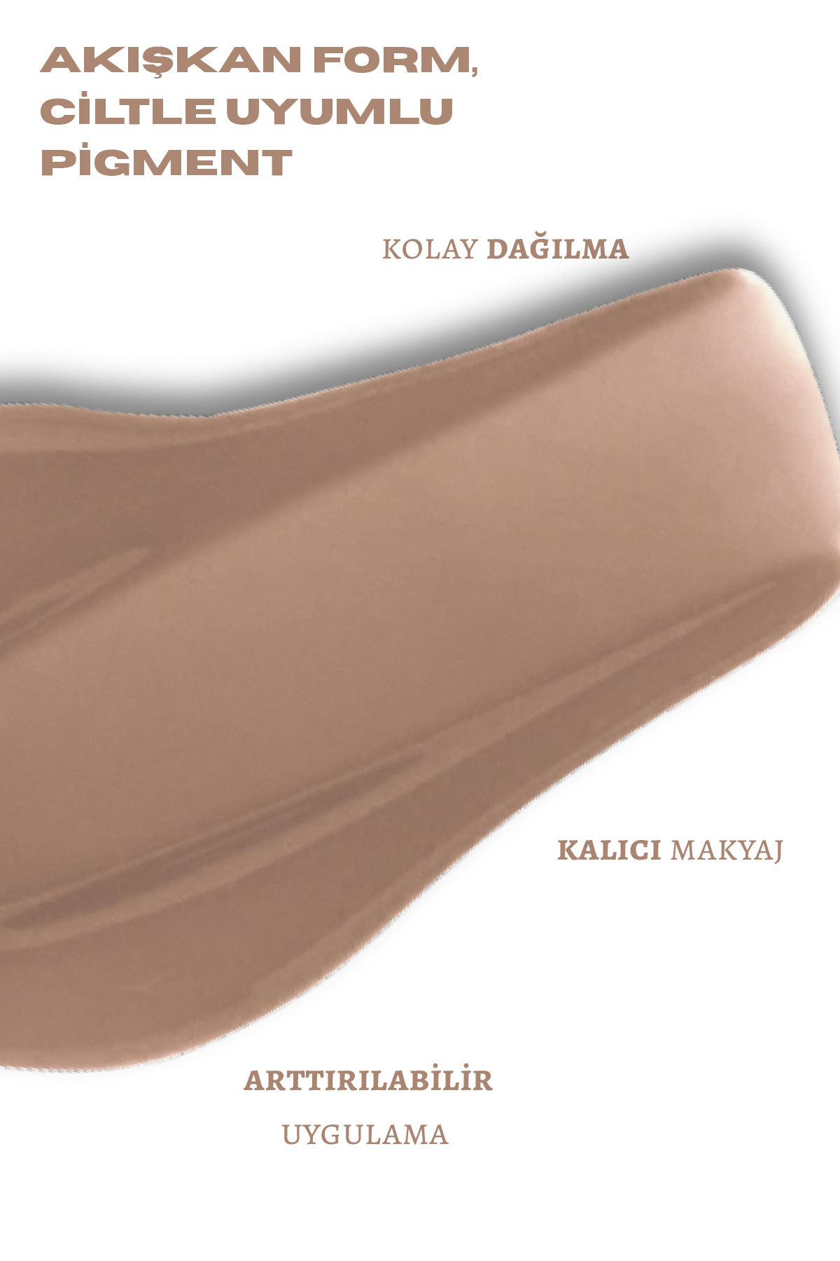h.OLA Likit Allık | LIQUID BLUSHER COLD BRONZE | Kalıcı Yüksek Pigmentli | Cold Bronze - Görsel 3