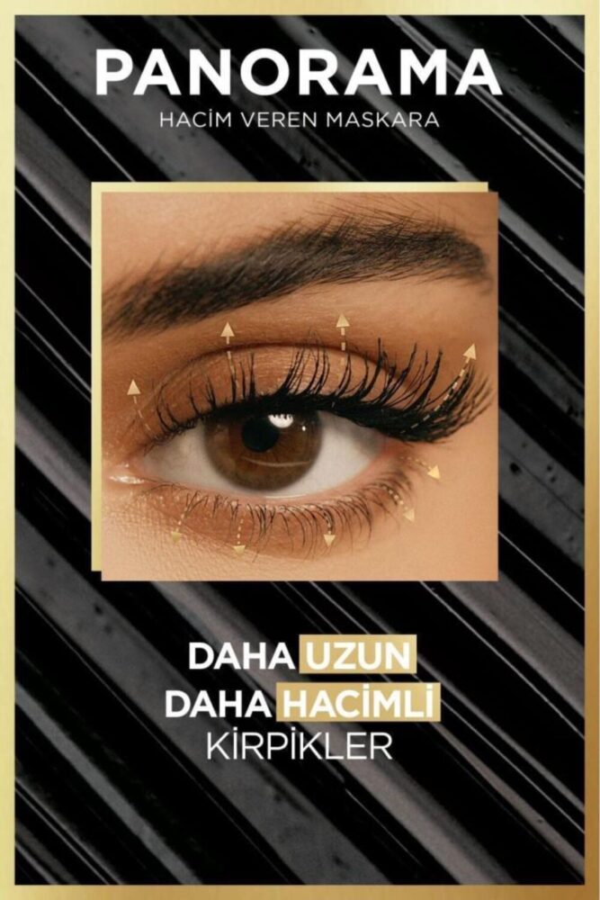 L'Oreal Paris Volumizing Panorama Mascara Black - Görsel 3
