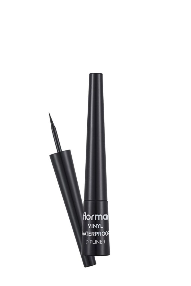 Flormar Suya Dayanıklı Parlak Dipliner (SİYAH) - Waterproof Dipliner - 001 Black - 8690604536498 - Görsel 2