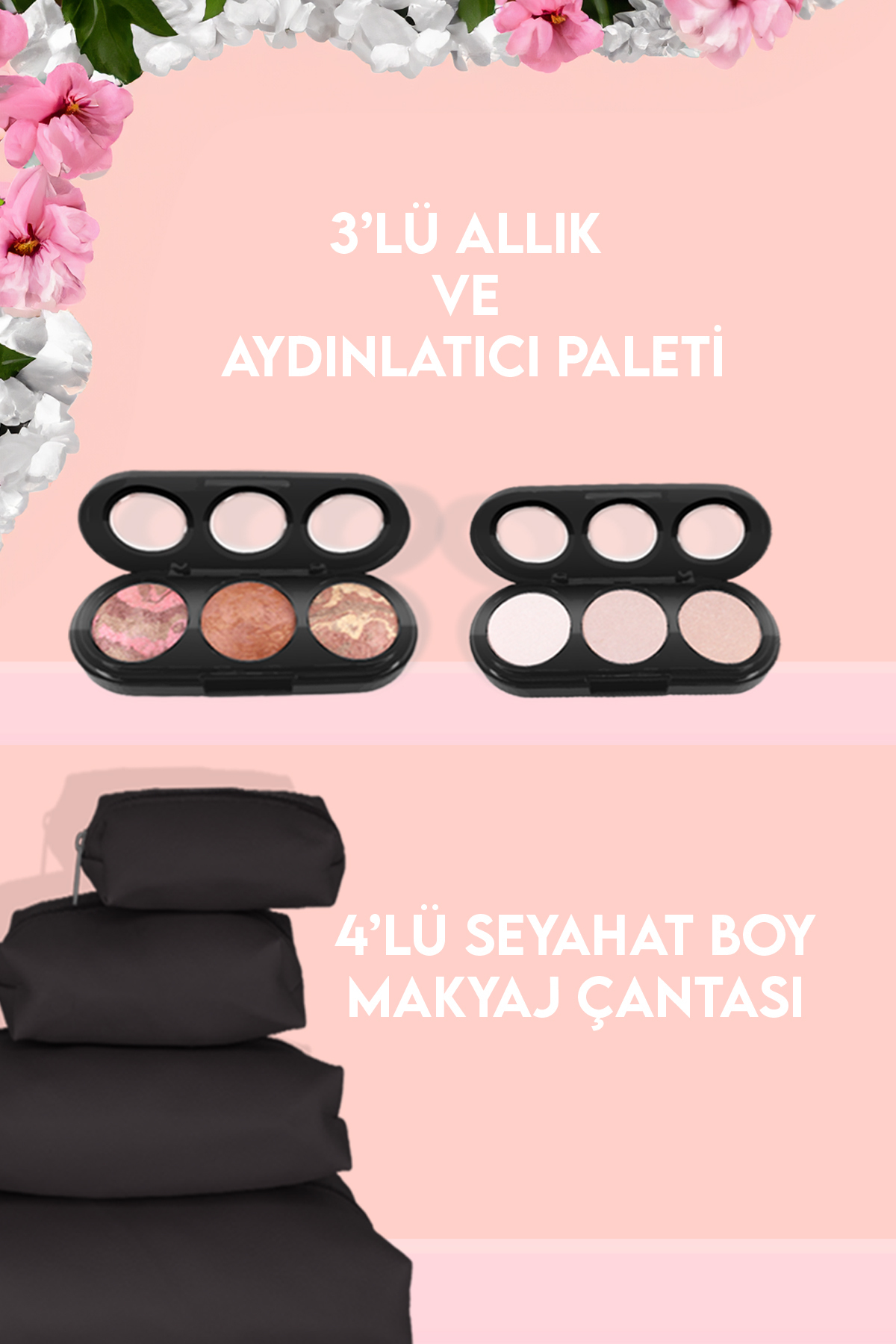 MUJGAN Manolya Makyaj Seti Koyu Ton - Görsel 3