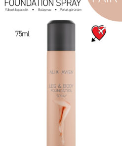 Alix Avien Bacak Fondöteni Fair Vücut Makyajı Bronzlaştırıcı Etki Sprey Çorap - Leg & Body Foundation 75 ml
