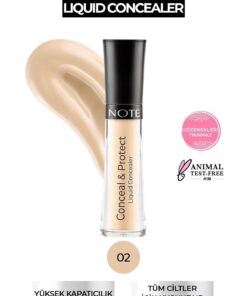 Note Cosmetics Conceal & Protect Concealer Likit Göz Altı Kapatıcısı - 02 Sand