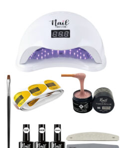Nail Master Protez Tırnak Uv Jel Seti Cihazlı