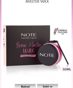 Note Cosmetics Brow Master Kaş Sabitleyici Ve Şekillendirici Wax - Renksiz