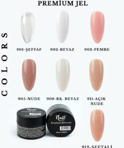 Nail Master Protez Tırnak Jel (builder Gel) 15ml 902-beyaz - Görsel 3