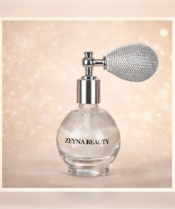 ZEYNABEAUTY Beyaz&silver Glitter Toz Sprey, Yüz Ve Vücut Simi Işıltılı