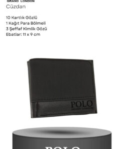 POLOGRAND London 5'li Set Kutulu Babalar Günü Hediyesi İçin Babaya Hediyelik Kol Düğmesi Parfüm Kemer Cüzdan Kartlık - Görsel 3