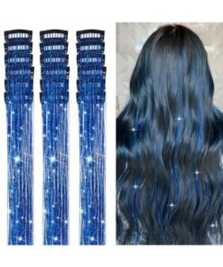MutluBiDünya 1 Adet Çıt Çıtlı Hair Tinsel Gelin Teli Saç Simi Aksesuarı - Görsel 3