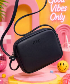 POLOGRAND London Kadın Orijinal Mini Urban Çapraz Ayarlanabilir Askılı Fermuarlı Küçük Boy El Kol Ve Omuz Çantası