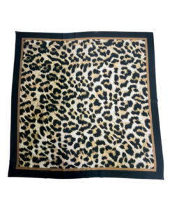 tarzınısec Desenli Fular Leopar Estacraft Şal Bandana 70x70cm - Görsel 3