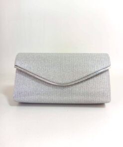 Alternative view of dizaynbag Kadın gümüş simli biyeli abiye çanta