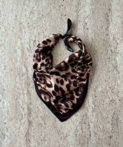 Alternative view of AGAPI Leopar Desenli Bandana Fular