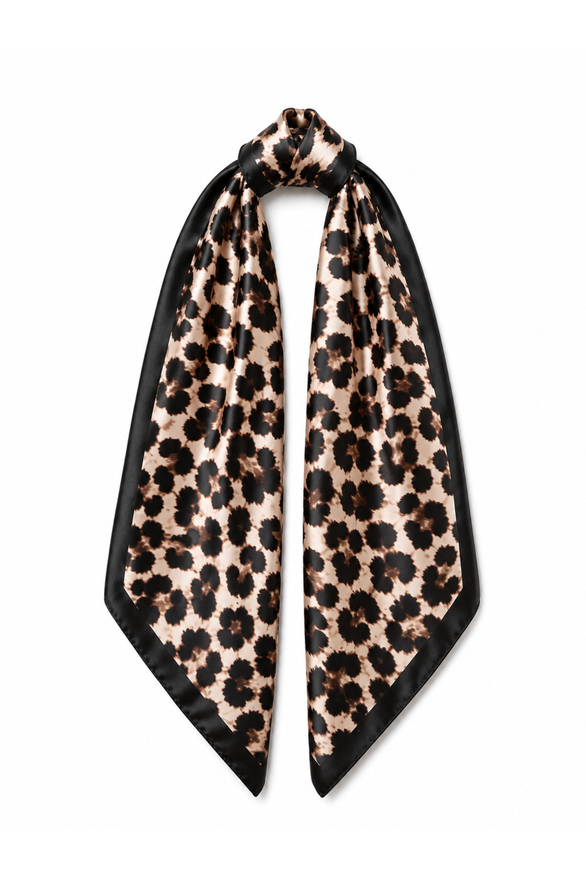 AGAPI Leopar Desenli Bandana Fular