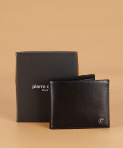 Pierre Cardin 2361 Hakiki Deri Erkek Cüzdan Kartlık Analin Siyah