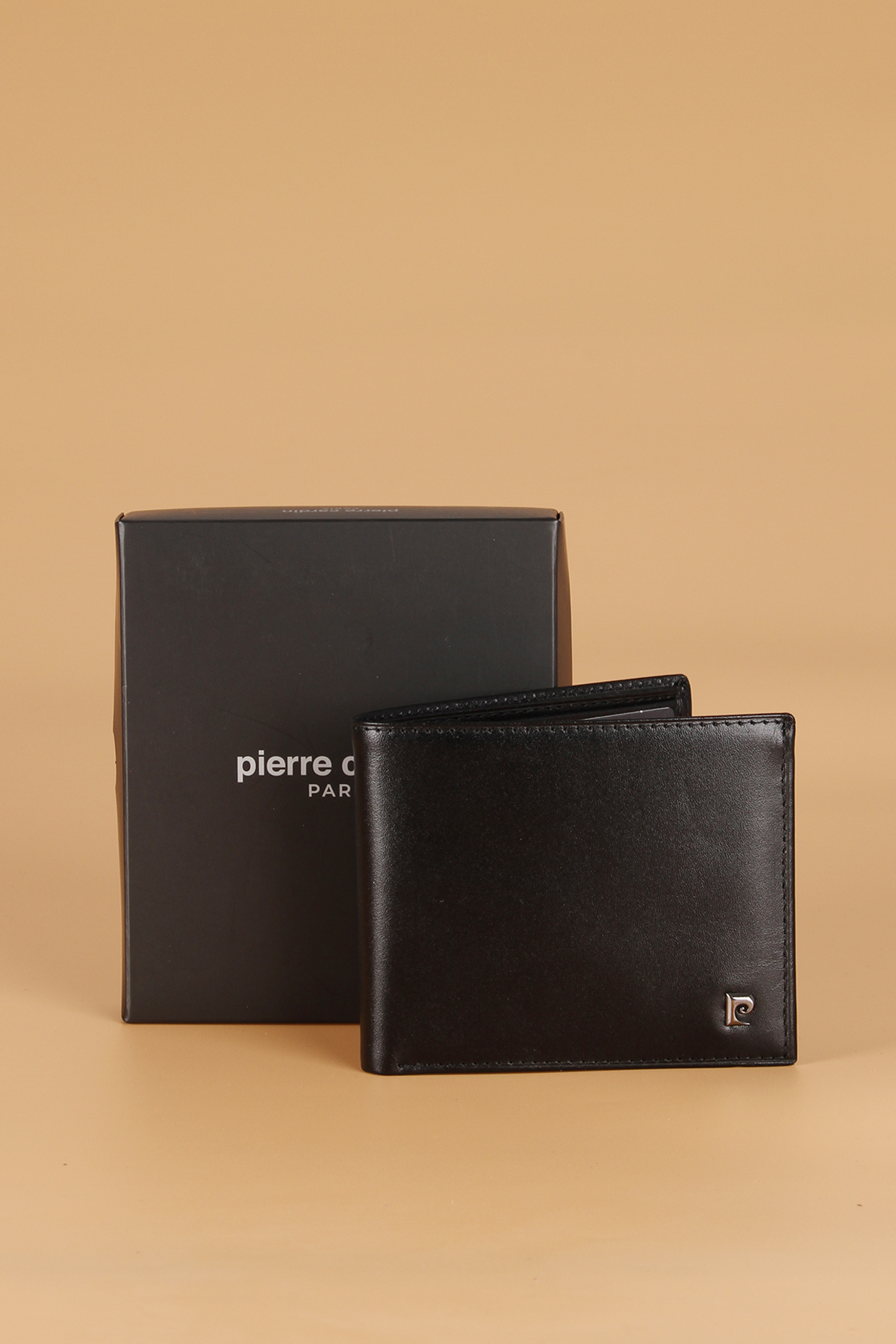 Pierre Cardin 2361 Hakiki Deri Erkek Cüzdan Kartlık Analin Siyah