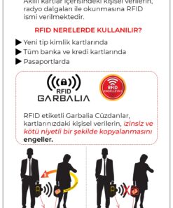 Alternative view of Garbalia Dortmund Hakiki Deri Rfid Engelleyici Bozuk Para Bölmeli Yeşil Erkek Cüzdanı