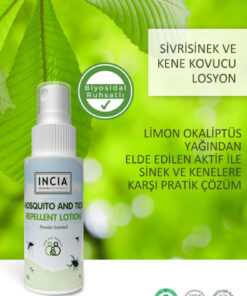 Alternative view of INCIA Sivrisinek ve Kene Kovucu Sprey Losyon Nemlendirici Tüm Vücut İçin Seyahat Boy 50 ml