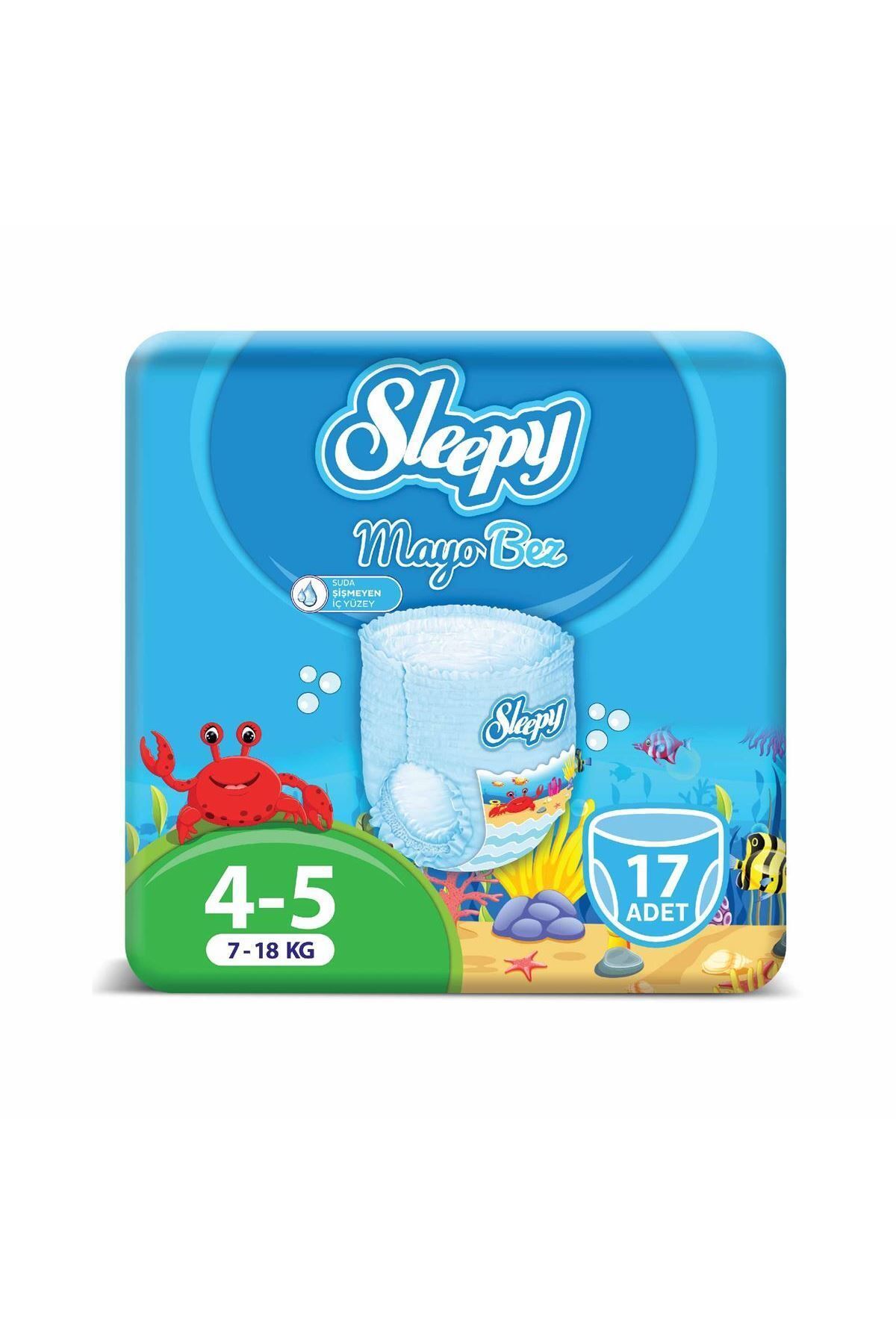 Sleepy Mayo Külot Bez 5 Beden Junior 17 Adet 7-18 Kg
