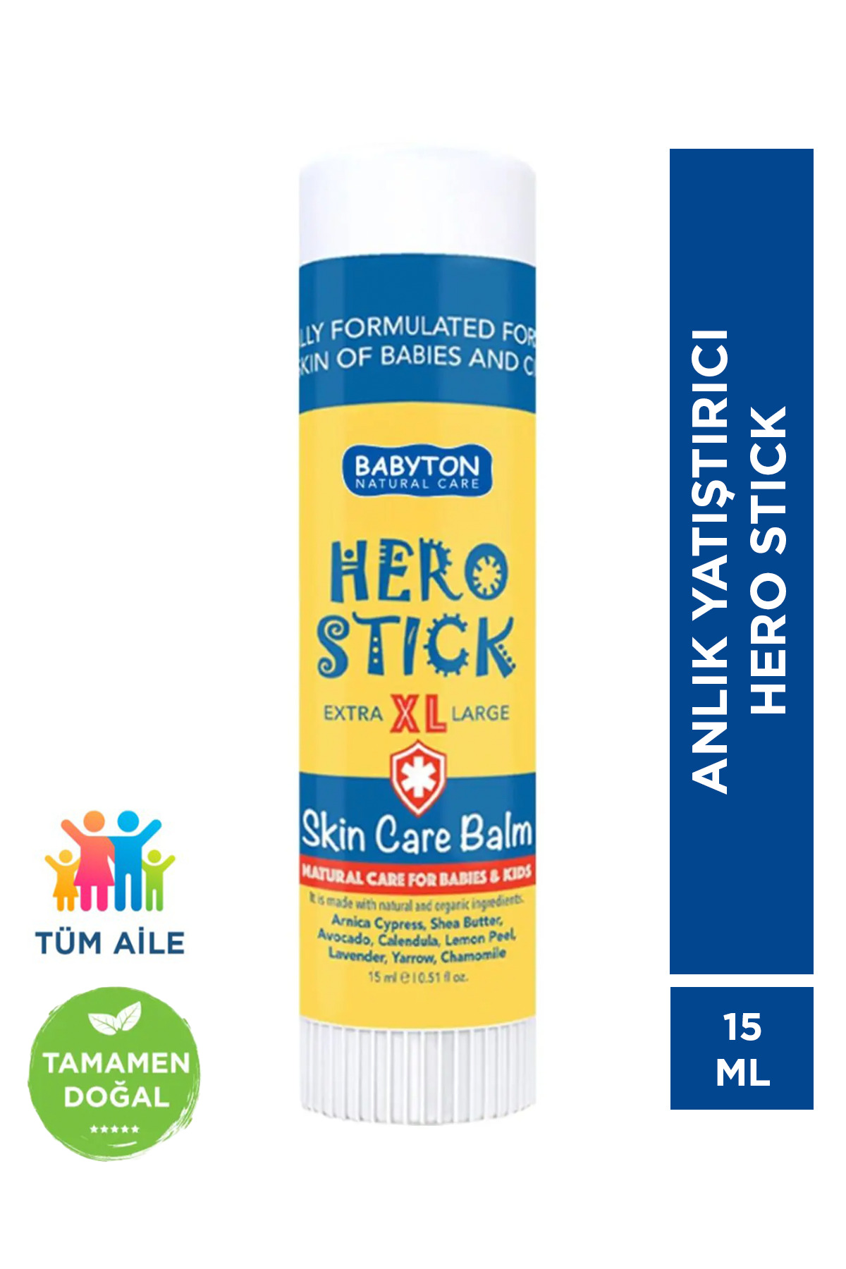 BABYTON Anlık Yatıştırıcı Hero Stick XL 15 ml