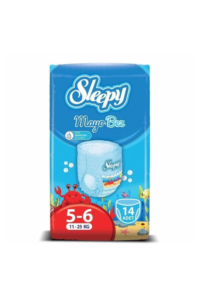 Sleepy 6 Beden Xlarge Mayo Külot Bez 14 Adet 11-25 Kg - Görsel 2