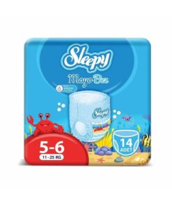 Sleepy 6 Beden Xlarge Mayo Külot Bez 14 Adet 11-25 Kg
