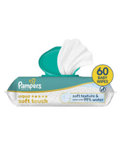 Prima Pampers Aqua Soft Touch Bebek Islak Havlu 1 Paket 60 Yaprak
