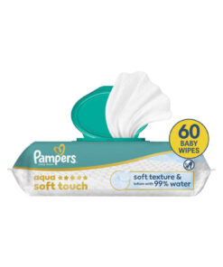 Prima Pampers Aqua Soft Touch Bebek Islak Havlu 1 Paket 60 Yaprak