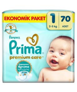 Prima Bebek Bezi Premium Care 1 Numara 70 Adet Ekonomik Paket