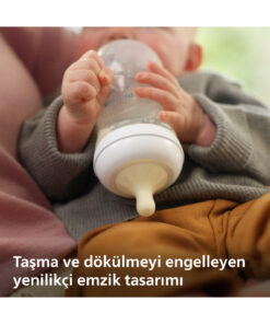 Philips Avent Doğal Tepkili Cam Biberon, 120ml, 0-3 Ay, SCY930/01 - Görsel 3