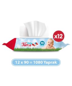 Baby Turco Islak Havlu 12x90 (1080 YAPRAK)