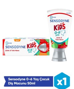 Sensodyne Promine 0-6 Yaş Çocuk Diş Macunu 50ml - Çilek Aromalı