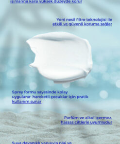 Alternative view of COSMED Çocuk Güneş Koruyucu Sprey Losyon SPF50/SUN ESSENTIALS KIDS SPF50+ 200 ML