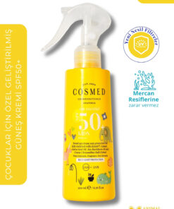 COSMED Çocuk Güneş Koruyucu Sprey Losyon SPF50/SUN ESSENTIALS KIDS SPF50+ 200 ML
