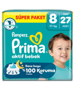 Prima Aktif Bebek Süper Paket 8 Beden 27 Adet