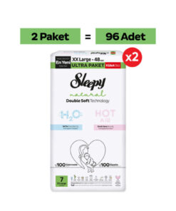 Alternative view of Sleepy Natural Double Soft Ultra Fırsat Paketi Külot Bez 7 Numara Xxlarge 96 Adet