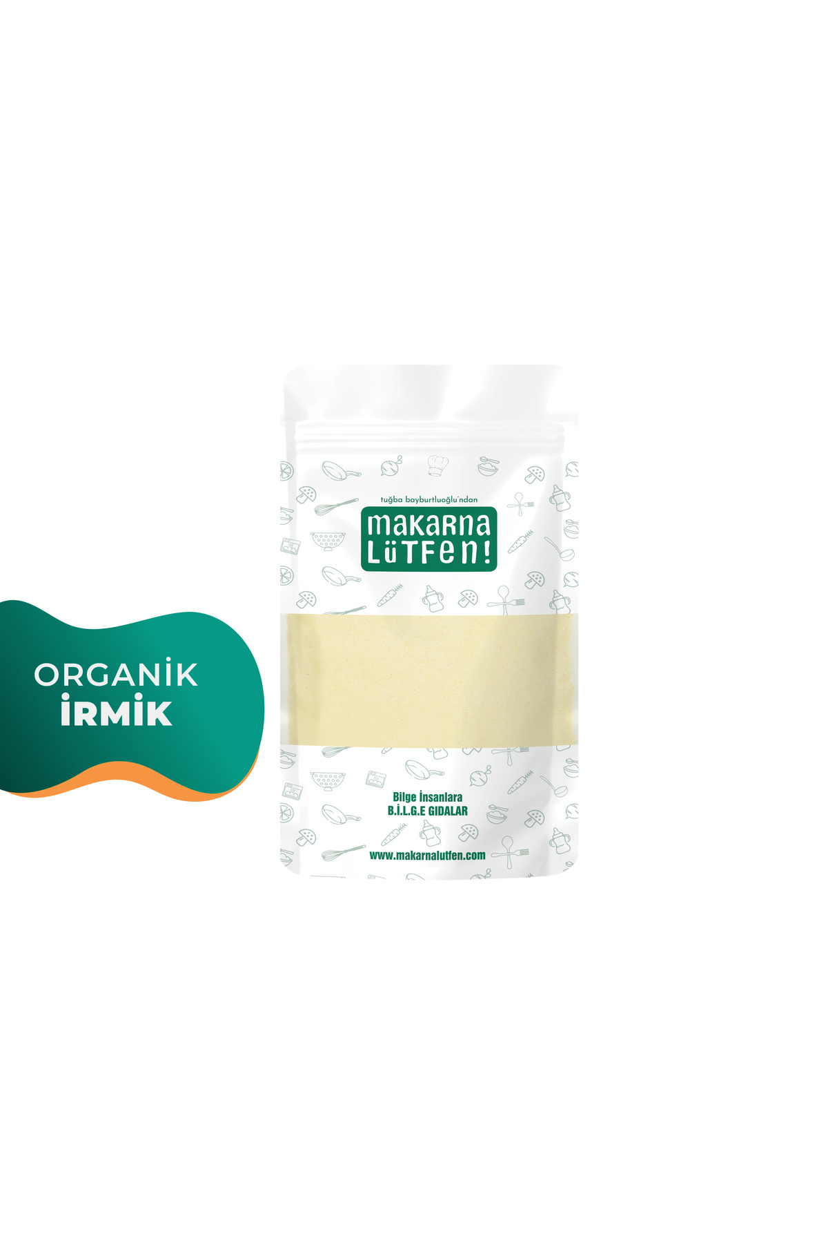 Makarna Lütfen Organik İrmik ( 6 8 Ay - 250 Gram) - Görsel 3
