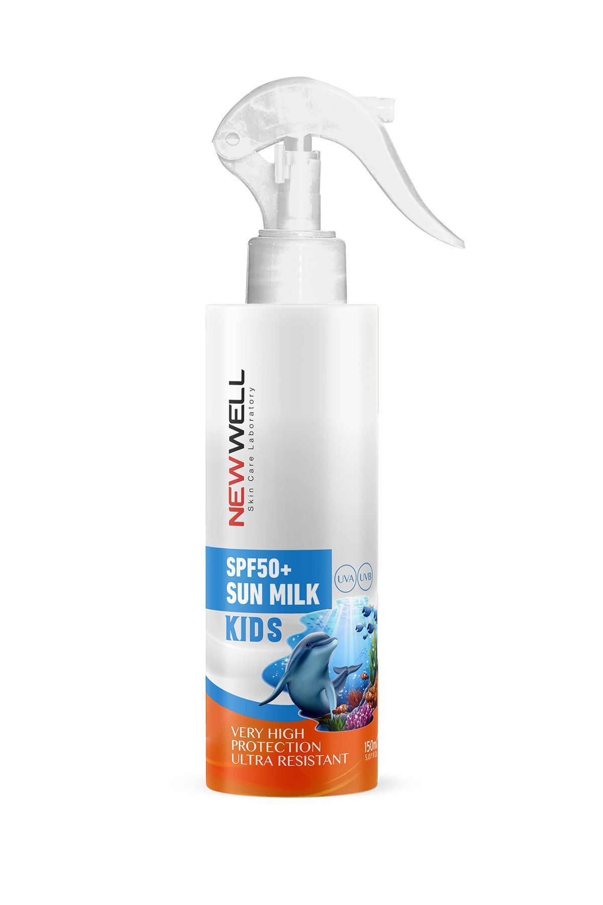 New Well Çocuk Güneş Sütü Yüksek Koruma SPF50+ Jojoba Oil 150 ML - Görsel 3