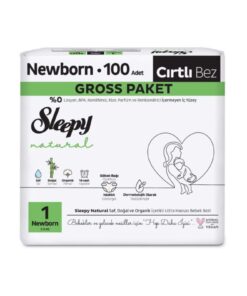 Alternative view of Sleepy Natural Gross Paket Bebek Bezi 1 Numara Newborn 100 Adet