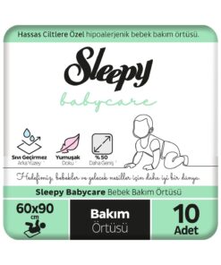 Sleepy Babycare Bebek Bakım Örtüsü 60x90 cm 10 Adet