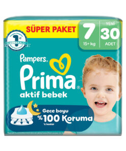 Prima Aktif Bebek Süper Paket 7 Beden 30 Adet