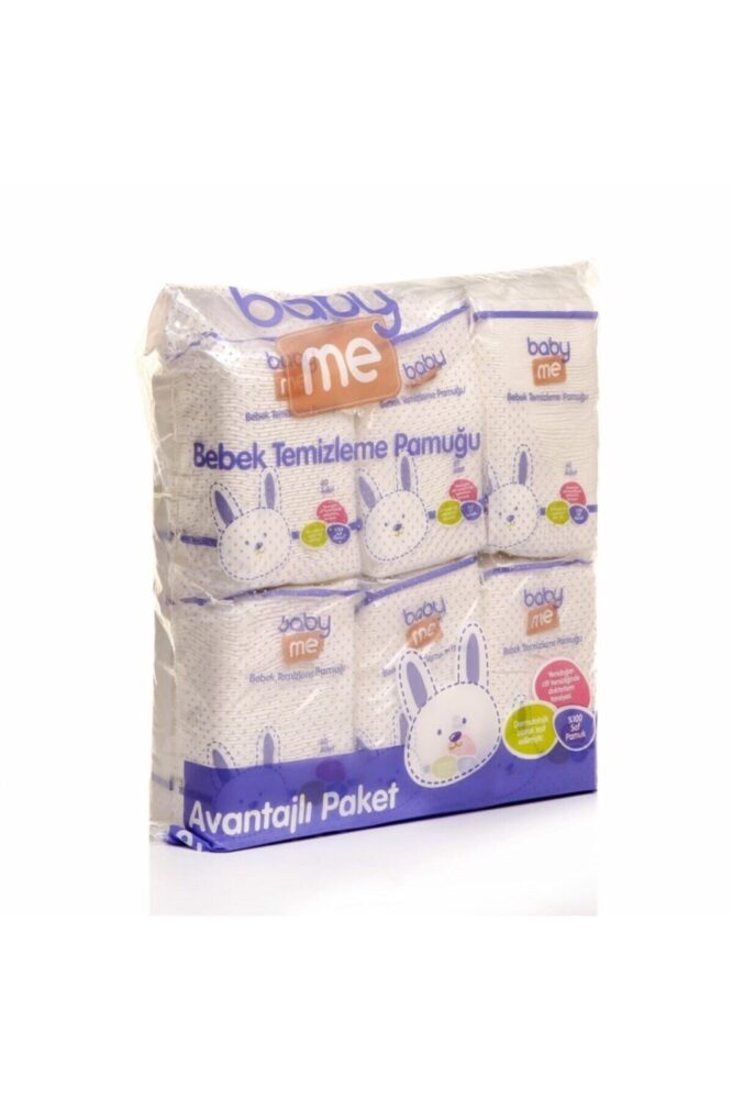 Baby Me Baby Me Bebek Temizleme Pamuğu 6x60 Adet
